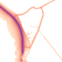 Daytime road noise heatmap for DN17 4JR