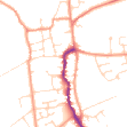 Daytime road noise heatmap for DN17 4LD