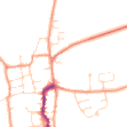Daytime road noise heatmap for DN17 4LX