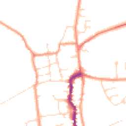 Daytime road noise heatmap for DN17 4ND