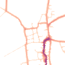Daytime road noise heatmap for DN17 4NG