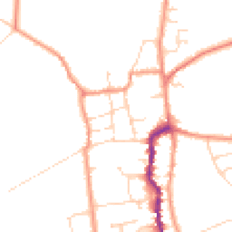 Daytime road noise heatmap for DN17 4NH