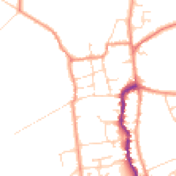 Daytime road noise heatmap for DN17 4NL