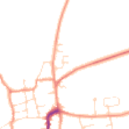 Daytime road noise heatmap for DN17 4NR