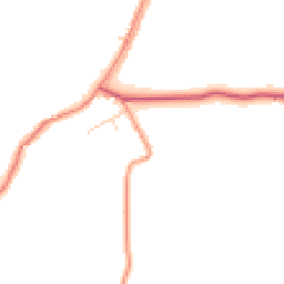 Daytime road noise heatmap for DN17 4PR