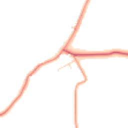 Daytime road noise heatmap for DN17 4PS