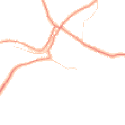Daytime road noise heatmap for DN17 4RT
