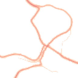 Daytime road noise heatmap for DN17 4SB
