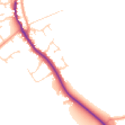 Daytime road noise heatmap for DN17 4TF