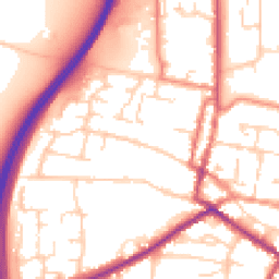 Daytime road noise heatmap for DN18 5AN