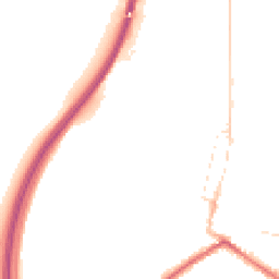 Night-time road noise heatmap for DN18 5BS