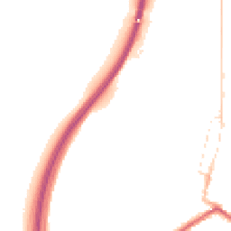 Night-time road noise heatmap for DN18 5BU