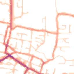 Daytime road noise heatmap for DN18 5GA