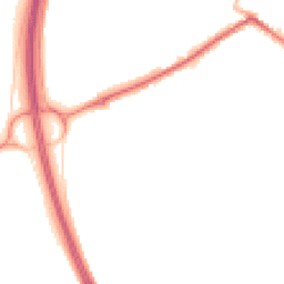 Night-time road noise heatmap for DN18 5TA