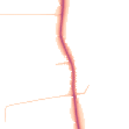 Daytime road noise heatmap for DN18 6BQ