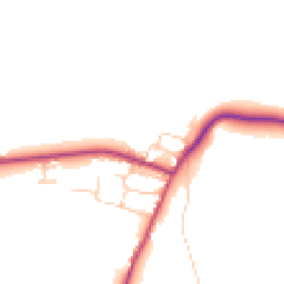 Daytime road noise heatmap for DN18 6HF