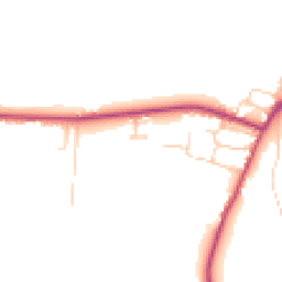 Daytime road noise heatmap for DN18 6JP