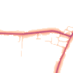 Daytime road noise heatmap for DN18 6JT