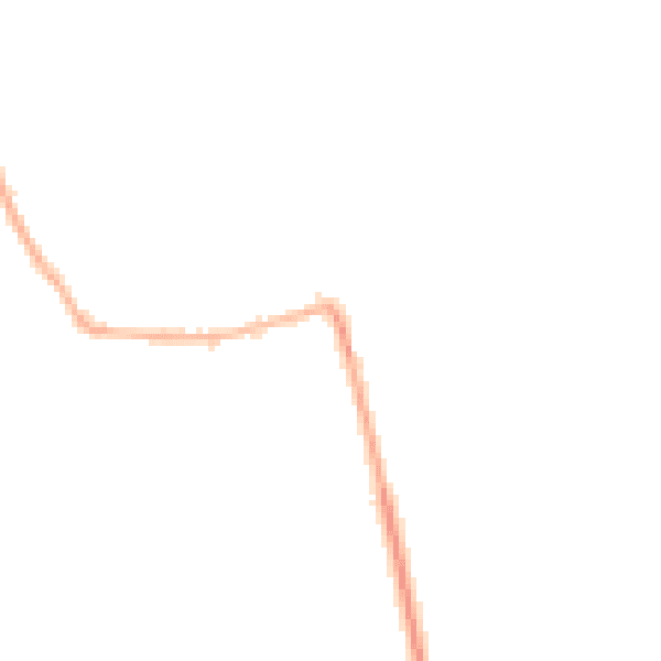 Night-time road noise heatmap for DN20 0AA