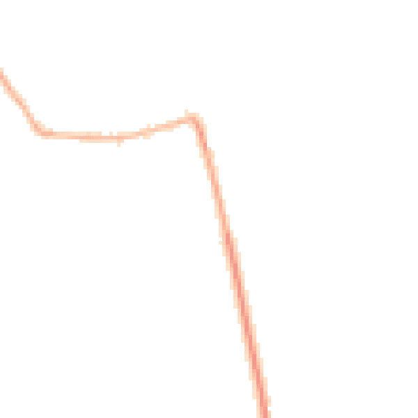 Night-time road noise heatmap for DN20 0AF