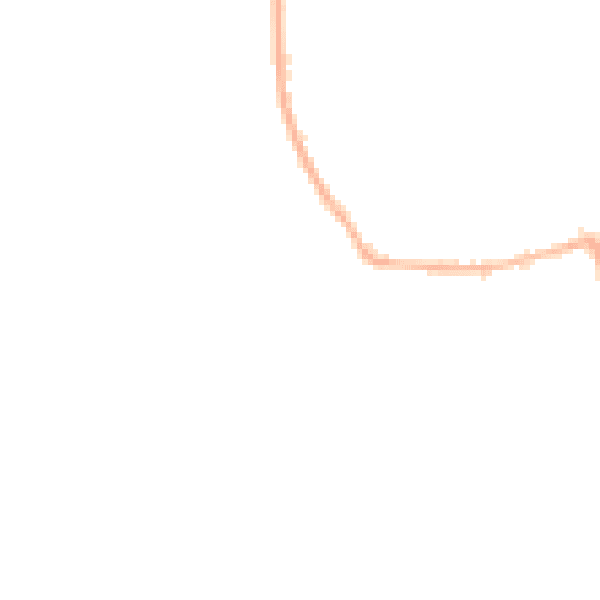 Night-time road noise heatmap for DN20 0AL