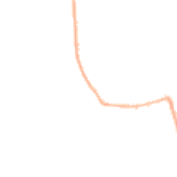 Night-time road noise heatmap for DN20 0AW