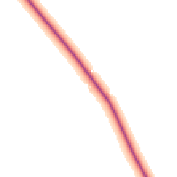 Daytime road noise heatmap for DN20 0BJ