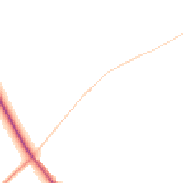 Daytime road noise heatmap for DN20 0BN