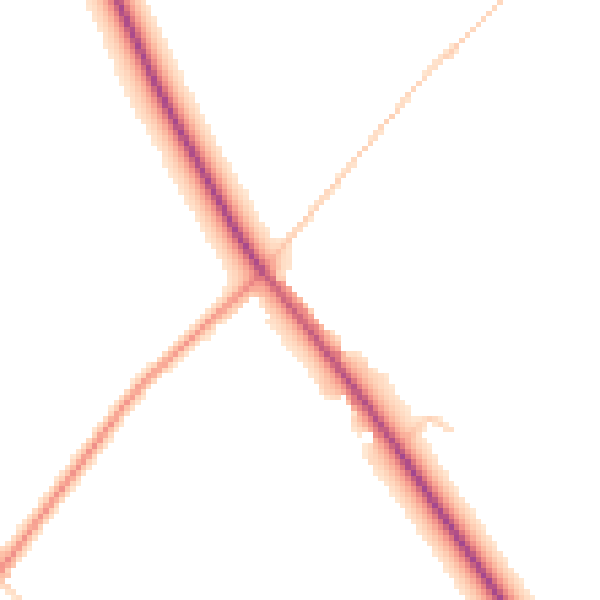 Daytime road noise heatmap for DN20 0BP
