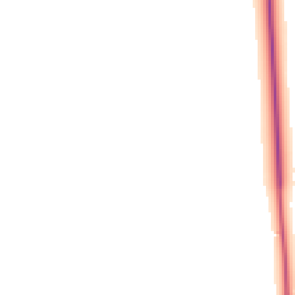 Daytime road noise heatmap for DN20 0BQ