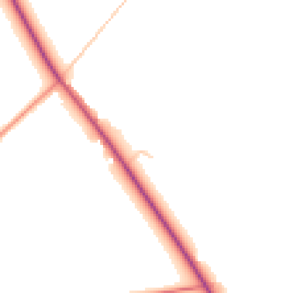 Daytime road noise heatmap for DN20 0BX