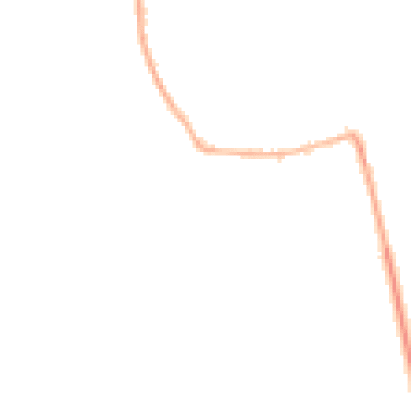 Night-time road noise heatmap for DN20 0DJ