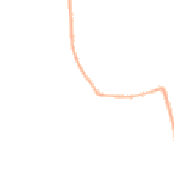 Night-time road noise heatmap for DN20 0DQ