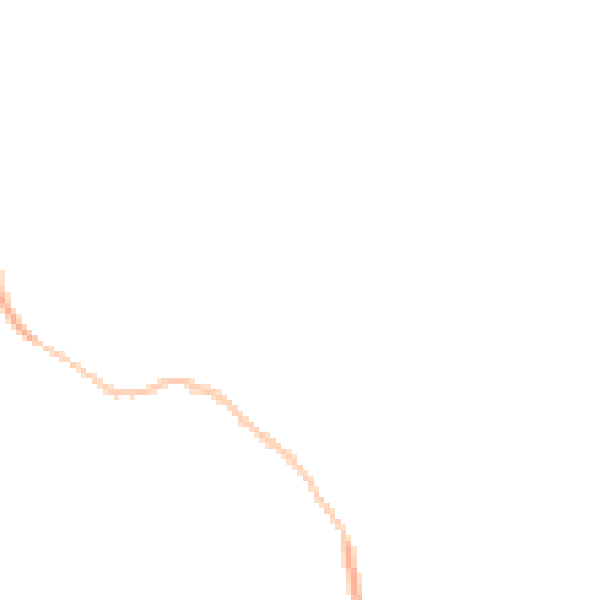 Night-time road noise heatmap for DN20 0GA