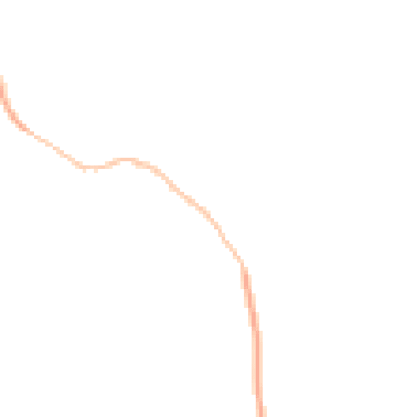 Night-time road noise heatmap for DN20 0LX