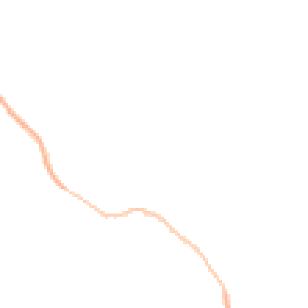 Night-time road noise heatmap for DN20 0NE