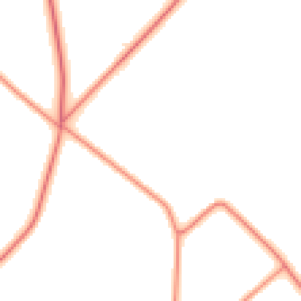Daytime road noise heatmap for DN20 0PH