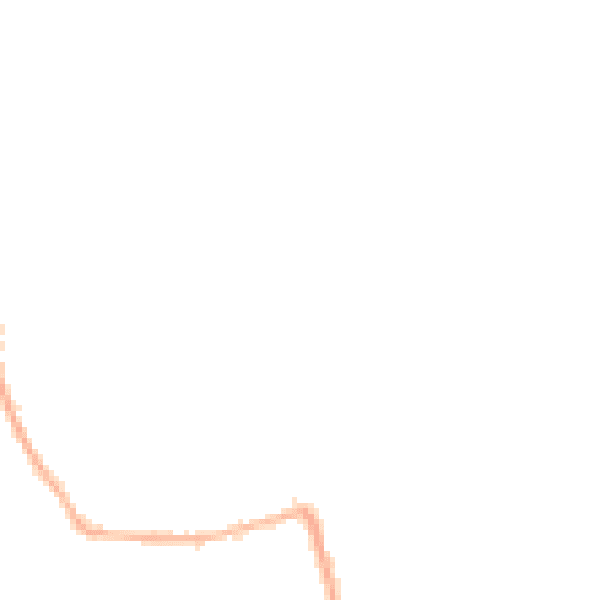 Night-time road noise heatmap for DN20 0SD