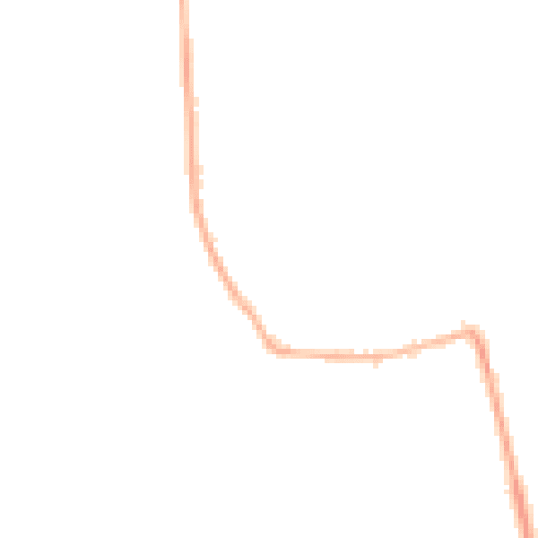 Night-time road noise heatmap for DN20 0UA