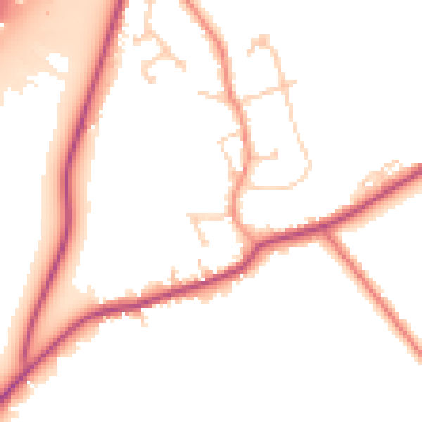 Daytime road noise heatmap for DN20 8GB