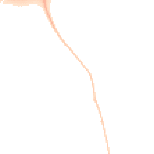 Night-time road noise heatmap for DN20 9AU