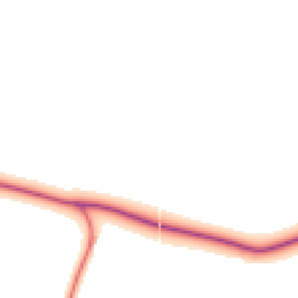 Daytime road noise heatmap for DN20 9HH