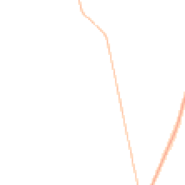 Night-time road noise heatmap for DN20 9JT