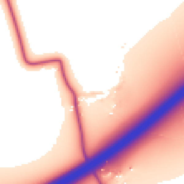 Daytime road noise heatmap for DN20 9LG