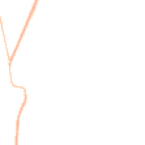 Night-time road noise heatmap for DN20 9PF