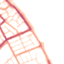 Daytime road noise heatmap for DN35 0AD