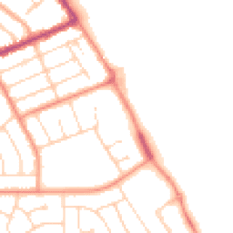 Daytime road noise heatmap for DN35 0AF