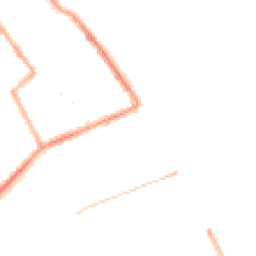 Night-time road noise heatmap for DN35 0BD