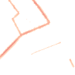 Night-time road noise heatmap for DN35 0BL