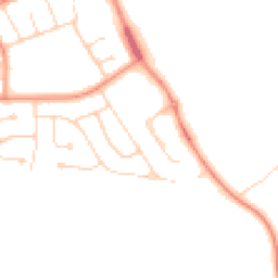 Daytime road noise heatmap for DN35 0HF